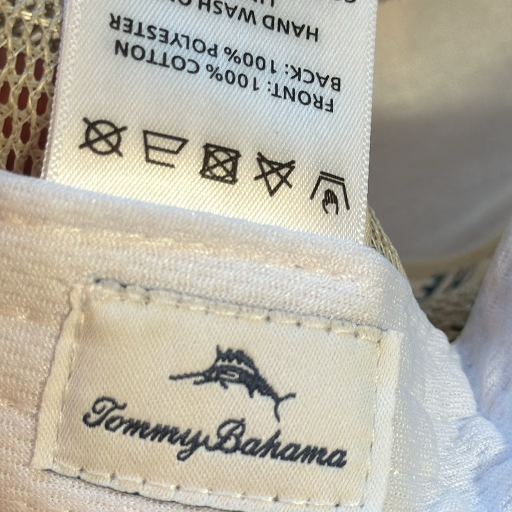 Tommy Bahama ladies mesh strap back truckers hat - Picture 6 of 10